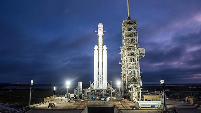 El Falcon Heavy, el cohete más potente del mundo
