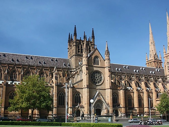 St Mary's Catholic Cathedral Is Rebuilt