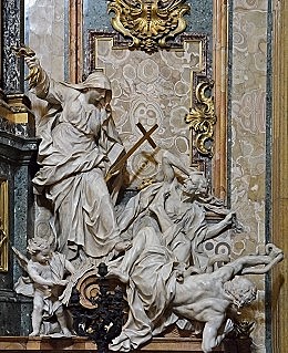 Chiesa del Santissimo Nome di Gesù all'Argentina, interieur