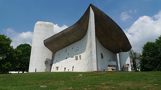 le corbusier, kapel notre-dame-du-haut
