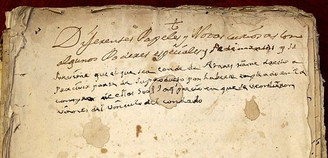 Primer Manuscrito sobre Papel.