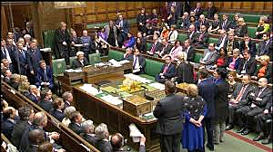 La cámara de los Comunes británica