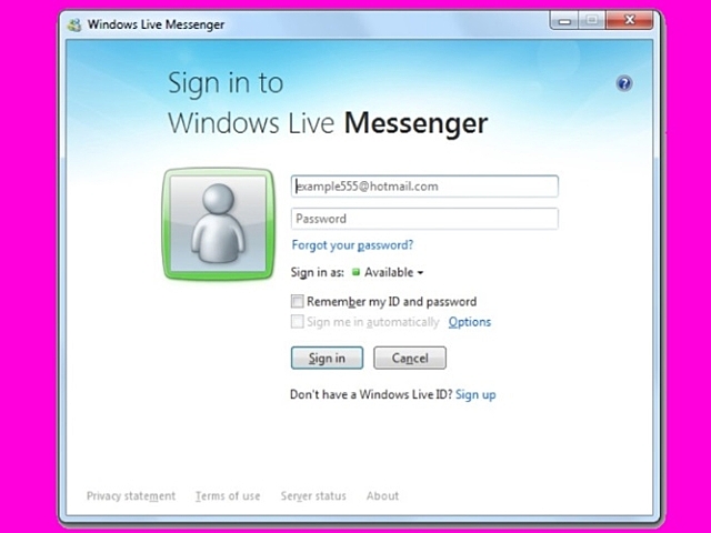 Messenger y Hotmail nos permiten comunicarnos.