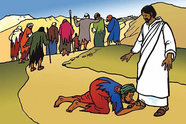 30 AD Jesus heals the Lepers