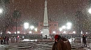 Nieva en Bs. As.
