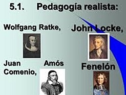 El Realismo Pedagógico
