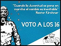 Voto a los 16