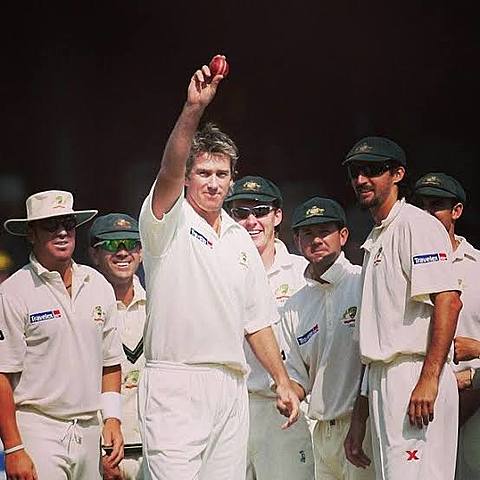 500th Test Match Wicket