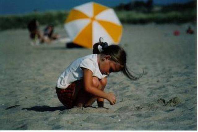 My mom got custody of a little girl