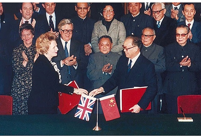 Hong-Kong retourne à la Chine