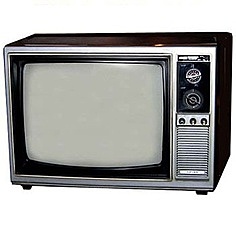 Black and White TV 13"