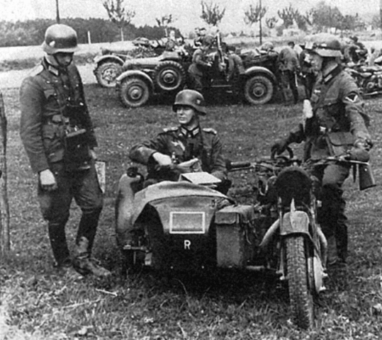 Beginn des Westfeldzuges