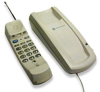 Cordless Wall Phone With Pull Out Antenna