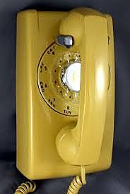 Rotary Wall Phone