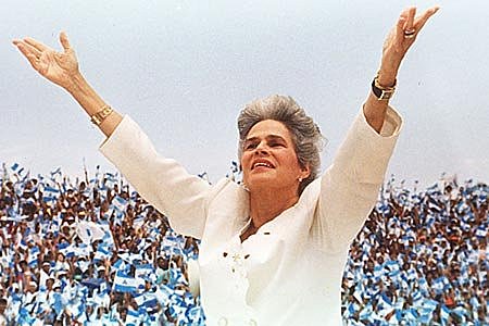 La Primera Presidenta en Nicaragua
