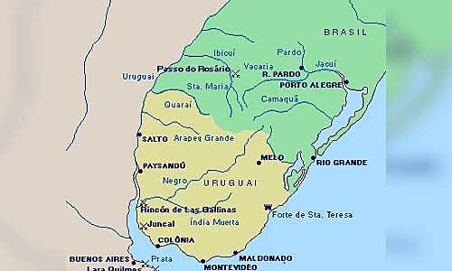 [URUGUAI] Brasil anexa a Província Cisplatina