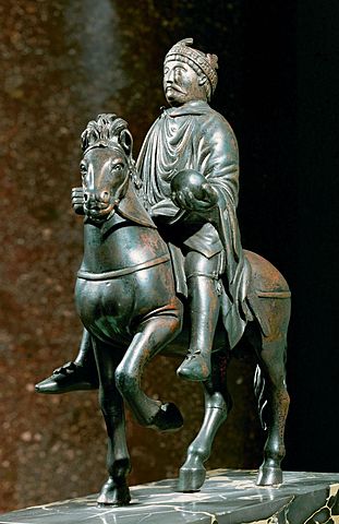 Equestrian Portrait of Charles the Bald (?)