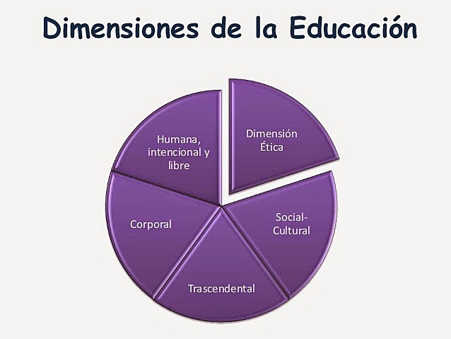 DIMENSIONES DE LA EDUCACION:
