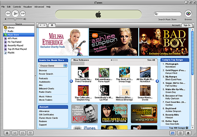 iTunes Music Store