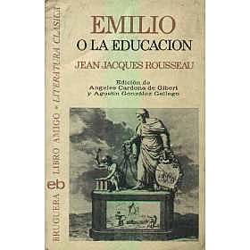 PUBLICACIÓN DE LA OBRA EMILIO  DE ROUSSEAU