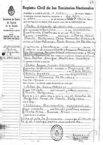 Marco Nacional - Dimensión Política: Creación del Registro Civil: la Ley N°1565