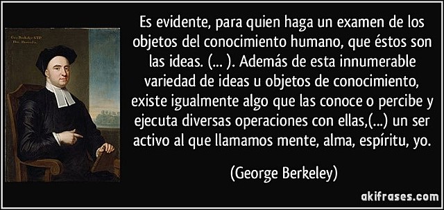 GEORGE BERKELEY (1685- 1753):