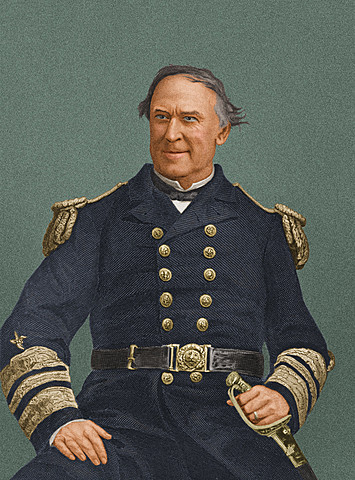 David Farragut is Appointed to Admiral