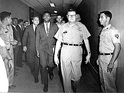 Ali gets Arrested for denying Military draft