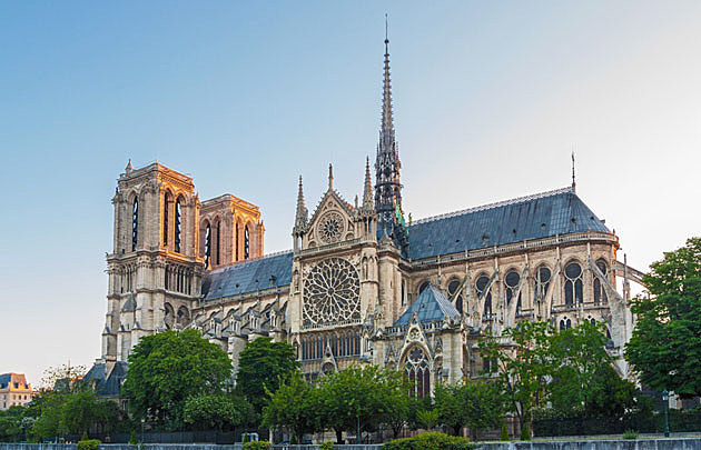 La cathédrale de Notre-Dame de Paris- Ο καθεδρικός της Παναγίας των Παρισίων