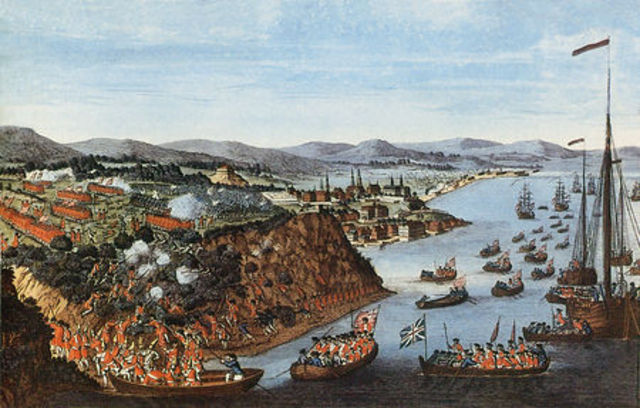 British conquest of Quebec 1759 – 1760