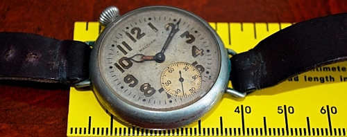 Relógio de Pulso- Primeira Guerra Mundial(1914-1918)