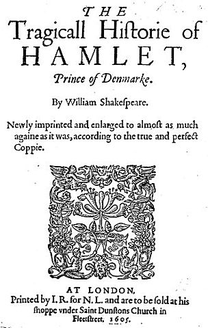 William Shakespeare " Hamlet"
