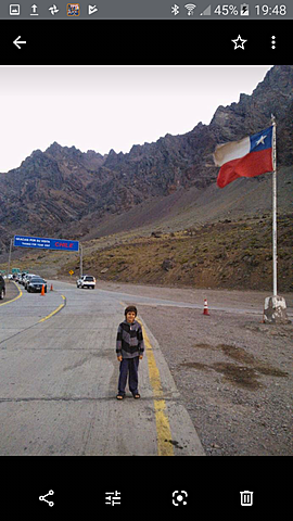 primer viaje a chile