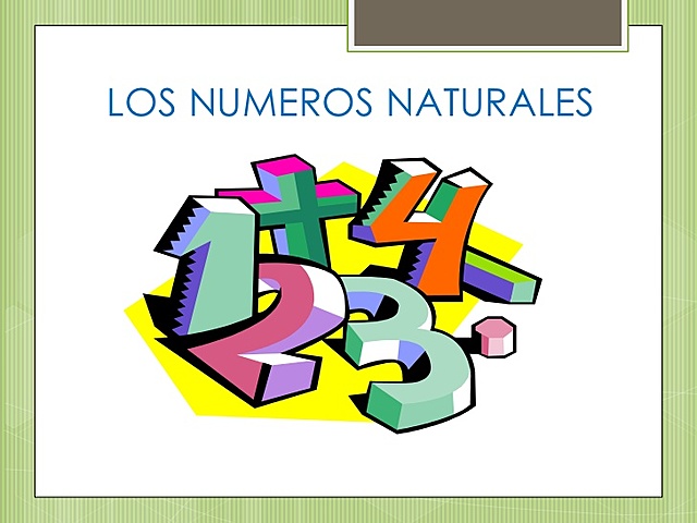 Aparicion de los numeros naturales