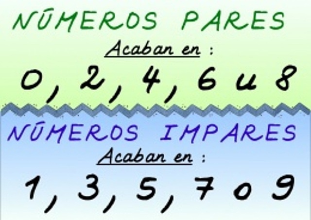 Clasificaron los numeros naturales