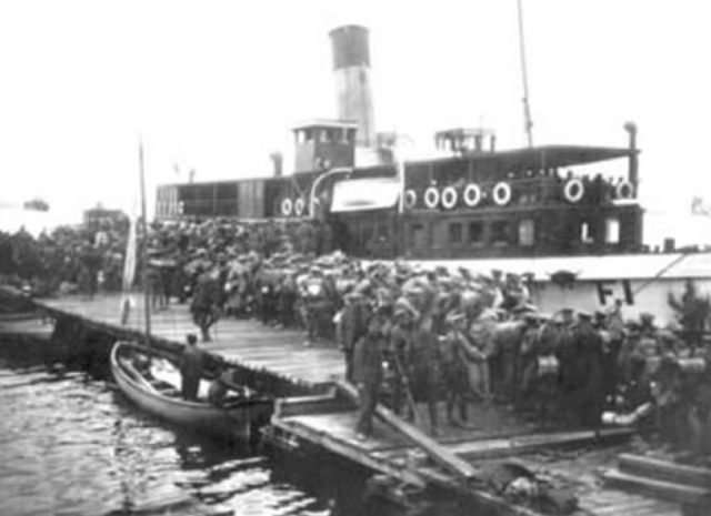 British Troops Withdraw