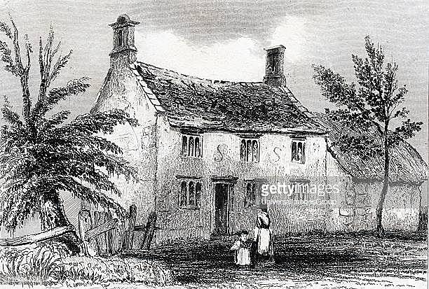 Nascimento em Woolsthorpe, Lincolnshire, na Inglaterra