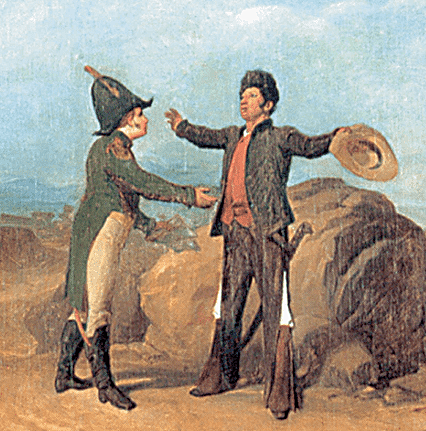 abrazo de acatempan, Vicente Guerrero y Agustin de Iturbide