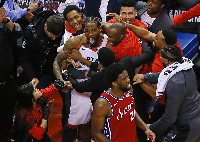 Raptors vencem Jogo 7 contra os 76ers com cesta histórica de Kawhi Leonard no segundo final