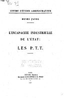 Segunda Obra: La incapacidad Industrial de los Estados