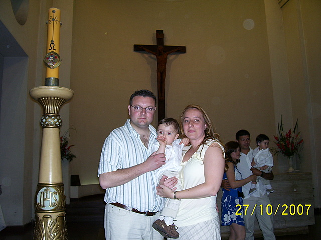 Mi Bautismo y primer año.