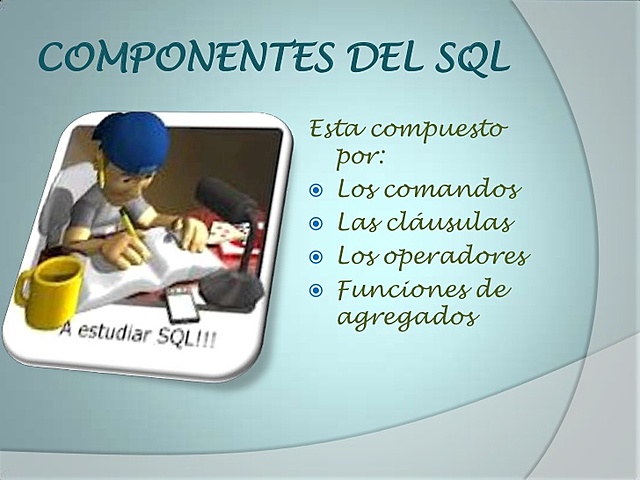 LENGUAJE DE CONSULTA ESTRUCTURADO