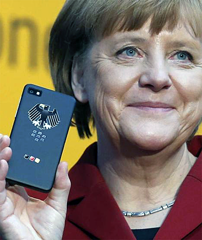 Canciller alemana Angela Merkel ya era una de las usuarias de la marca.