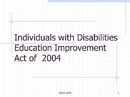 Individuals with Disability Improvement Act