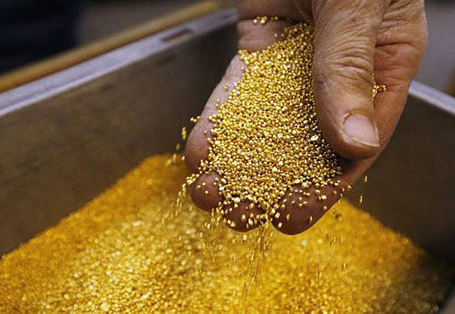 producción de oro y plata