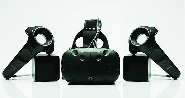 HTC VIVE SteamVR headset
