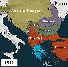 Competition for the Balkans: Russia and Austria - Hungary compete to extend powers in the Balkans. (1900 - 1914)