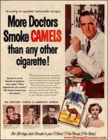 Cigarette Adds are Banned from TV