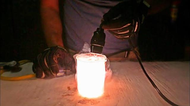 Nitrogen filled bulbs