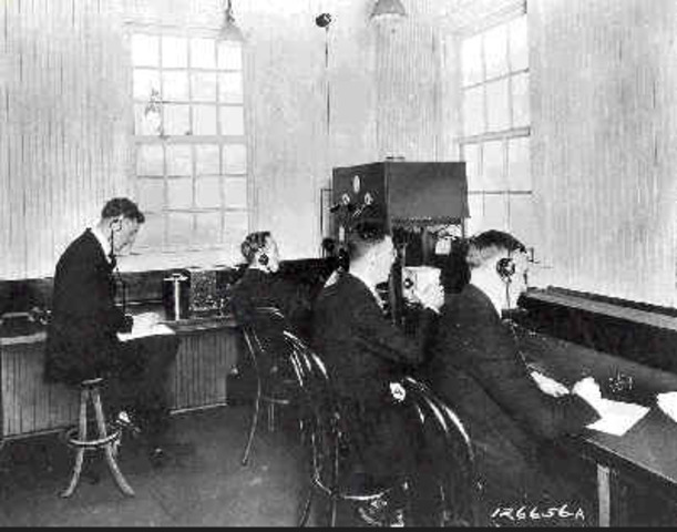 1st Commercial Radio Broadcast